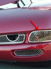 American Car Craft Grille Laser Mesh Front Marker 2pc Chevrolet Corvette 1997-2004                                     - ACC-032025 - Image 3